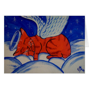 Los Gatos Van Al Gato Del Ángel Del Cielo