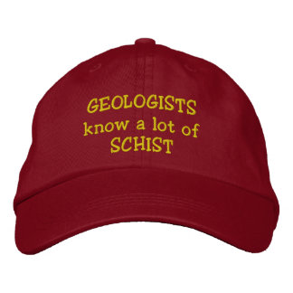 Los geólogos conocen a muchos Gorras de SCHIST
