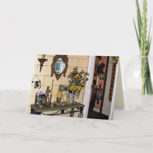 Los girasoles del patsy - tarjeta de letra