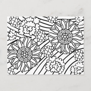 Los girasoles en verano colorean su tarjeta