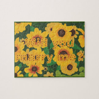 Los girasoles le quieren me casan rompecabezas de