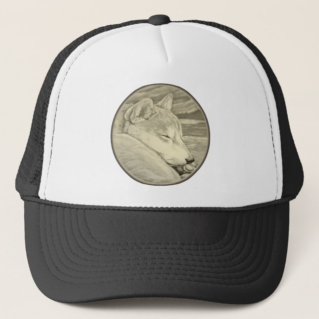 Los Gorras de Shiba Inu Caps obsequian a los perro (Anverso)