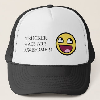 los gorras del camionero son impresionantes
