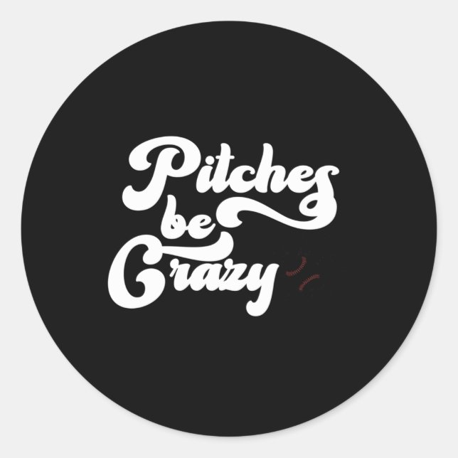 Los graciosos Pitches Sean Locos Pegatinas de rega (Anverso)