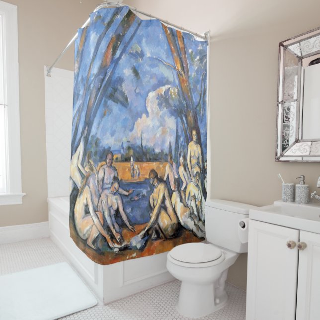 Los grandes bañistas de la cortina de ducha Paul C (In situ)