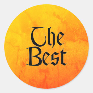 Los grandes pegatinas de la mejor ronda