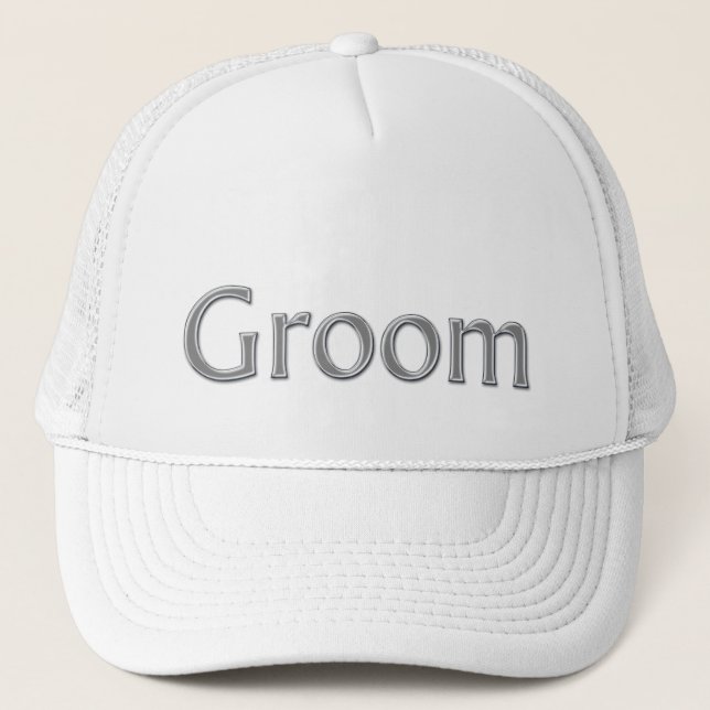Los gris plateados preparan el gorra nupcial del (Anverso)