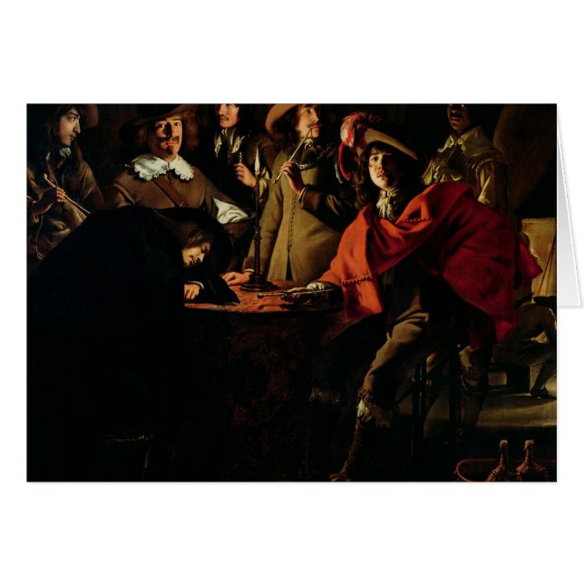 Los guardias que fuman, 1643 (Anverso (Horizontal))