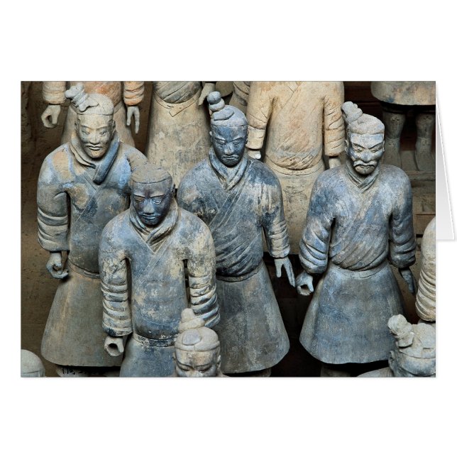 Los guerreros de la Tierra-Costa, Xi'an, China (Anverso (Horizontal))