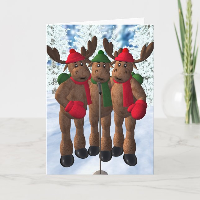 Los hermanos de los alces: Villancico del navidad (Anverso)