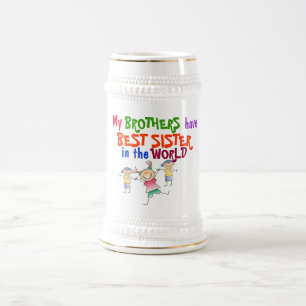 Los hermanos tienen mejor taza de la hermana