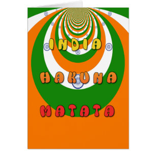 Los hermosos colores de la bandera nacional de Ind