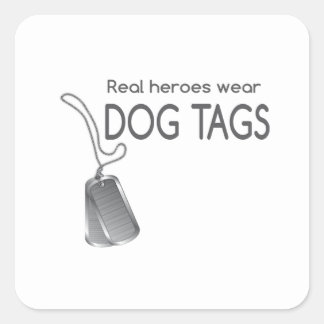 Los héroes reales llevan etiquetas de perro