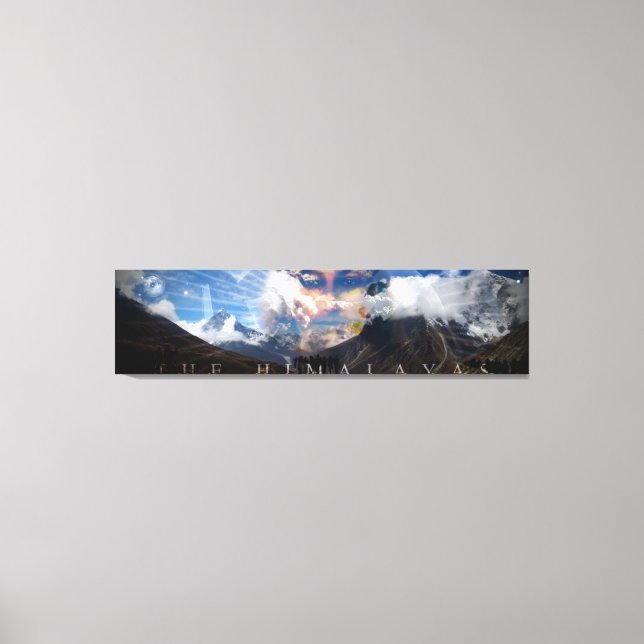 Los Himalayas - Lienzo impreso (Anverso)