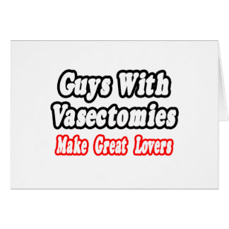 Los Hombres Con Vasectomías Hacen Grandes Amantes