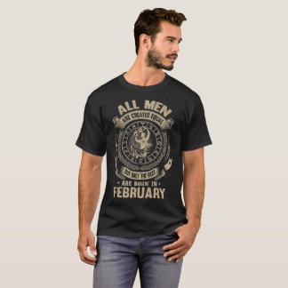 Los hombres el mejor son en febrero camisa nacida