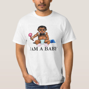 Los hombres negros son la camiseta perfecta
