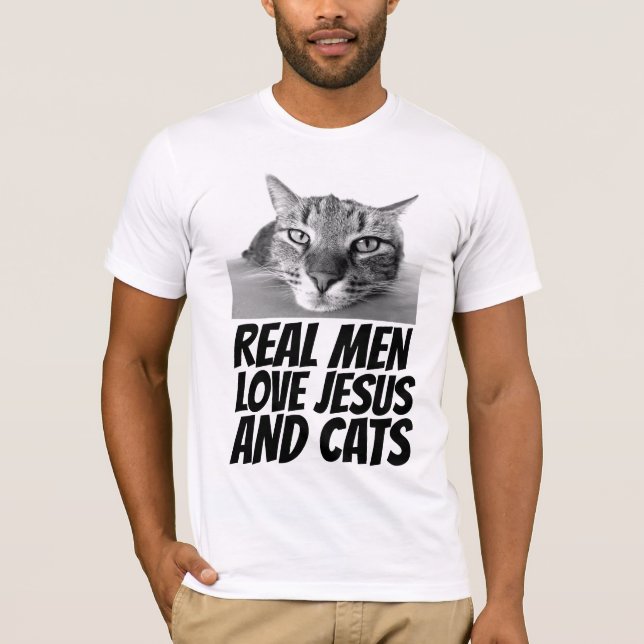 LOS HOMBRES REALES AMAN A JESÚS Y GANAN CAMISETAS  (Anverso)