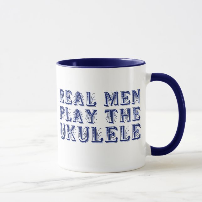 Los HOMBRES REALES JUEGAN la taza del UKULELE (Derecha)