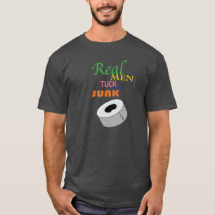 ¡Los hombres reales remeten su camiseta de los