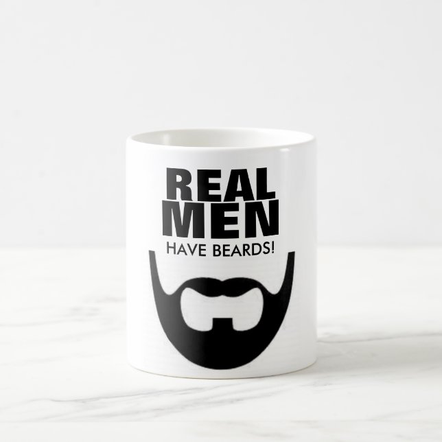 Los hombres reales tienen taza de café de las (Centro)