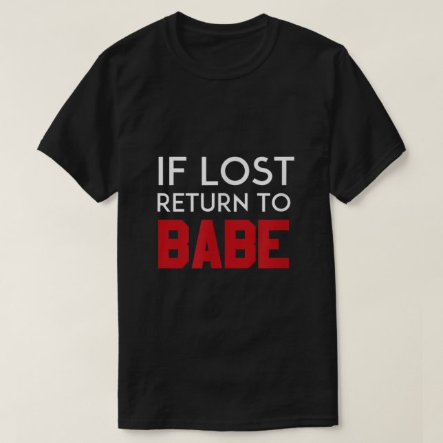 Los hombres regresan a Babe Matando a sus Camiseta (Diseño del anverso)