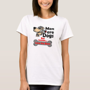 Los hombres son camisa de los perros