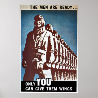Los hombres son Posters listos