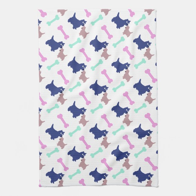 Los huesos del territorio escocés eligen la toalla (Vertical)