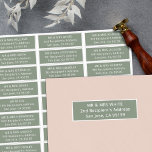 Los huéspedes bodas sencillos dirigen las etiqueta<br><div class="desc">Estas etiquetas de fácil personalizar para los huéspedes bodas son perfectas para su moderna papelería minimalista. Estos pegatinas se pueden usar para notas de agradecimiento, guardar las fechas, invitaciones y más. En cada una de las 27 etiquetas se puede imprimir un nombre y una dirección diferentes sobre un fondo contemporáneo...</div>