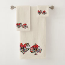 Los iconos de Las Vegas Jugando Formas De Tarjetas