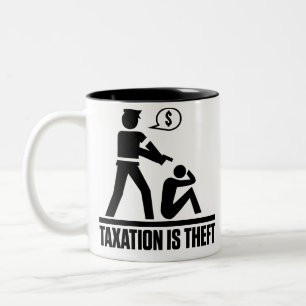 Los impuestos son tazas del hurto