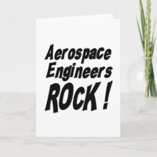 ¡Los ingenieros aeroespaciales rompen! Tarjeta med