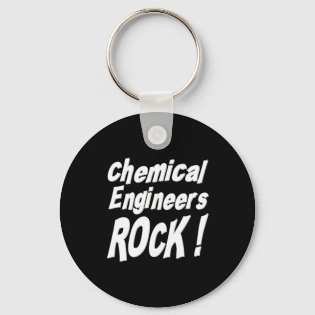 ¡Los ingenieros químicos rocían! Llavero (Anverso)