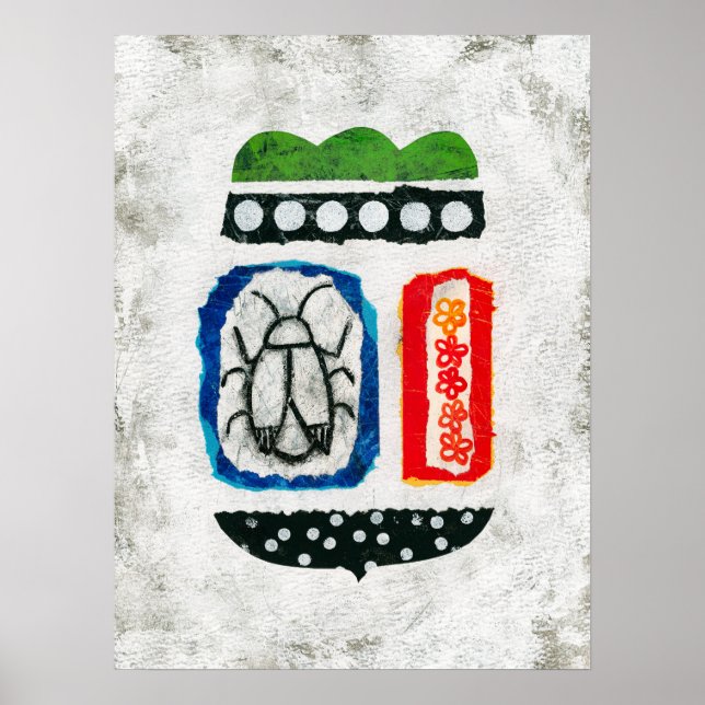 Los insectos son arte mural Poster lindo - arte ab (Frente)