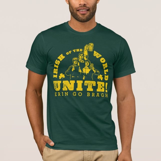 Los irlandeses del mundo unen la camisa (Anverso)