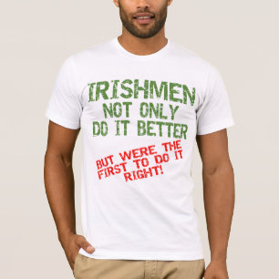 Los irlandeses mejora la camiseta