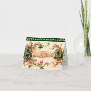 Los irlandeses románticos ahorran las tarjetas de