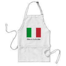 Los italianos lo hacen en el delantal de la cocina
