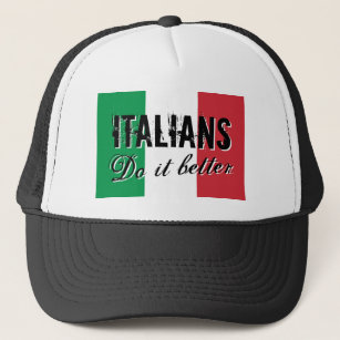 Los italianos mejora el gorra del camionero de la