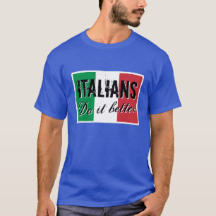 Los italianos mejora la camiseta