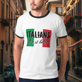 Los italianos mejora las camisetas
