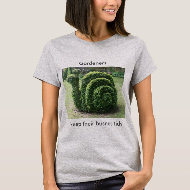 Los jardineros guardan su camiseta ordenada del (Anverso)