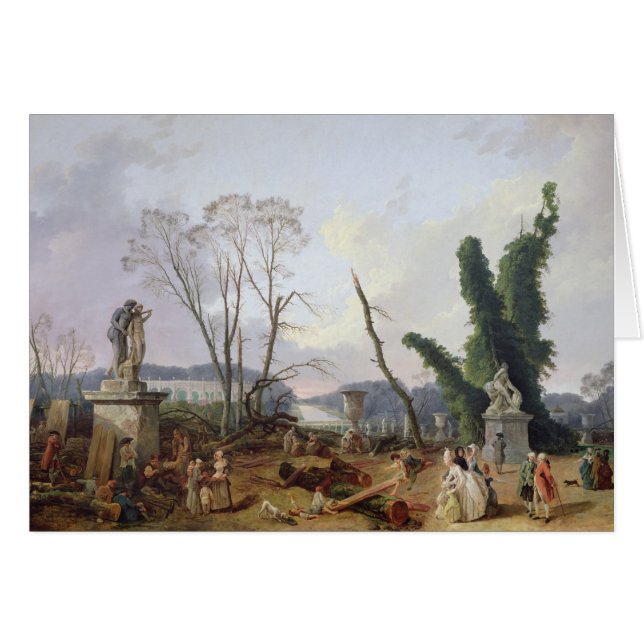 Los jardines de Versalles (Anverso (Horizontal))