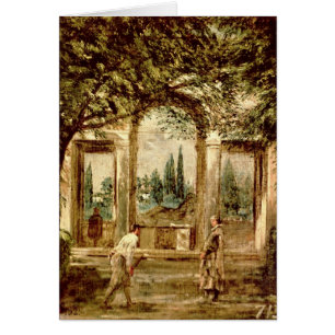 Los jardines del chalet Medici en Roma