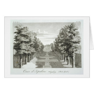 Los jardines en Tshehar-Bagh, Isfahán, from viaja
