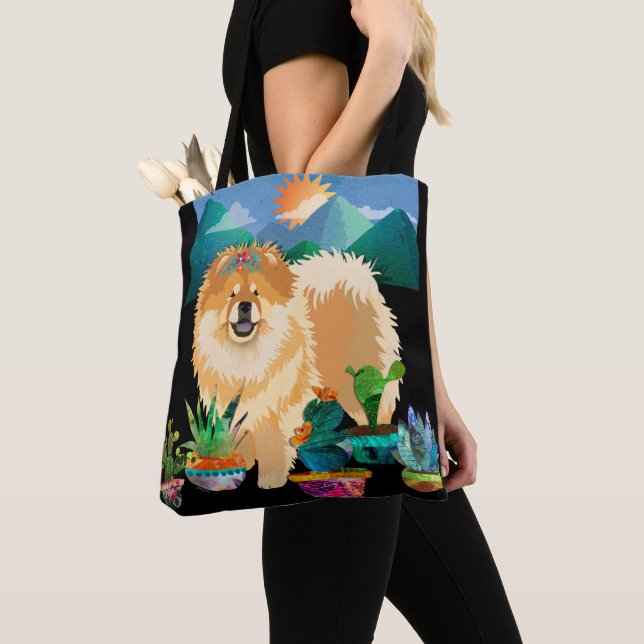 LOS JARDINES ME HACEN SONRER tote o bolsa de cuerp (Detalle)