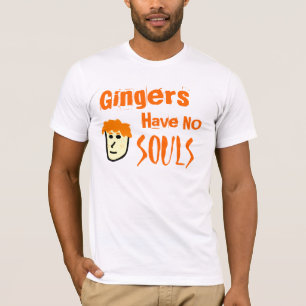 Los jengibres no tienen ninguna camiseta de las