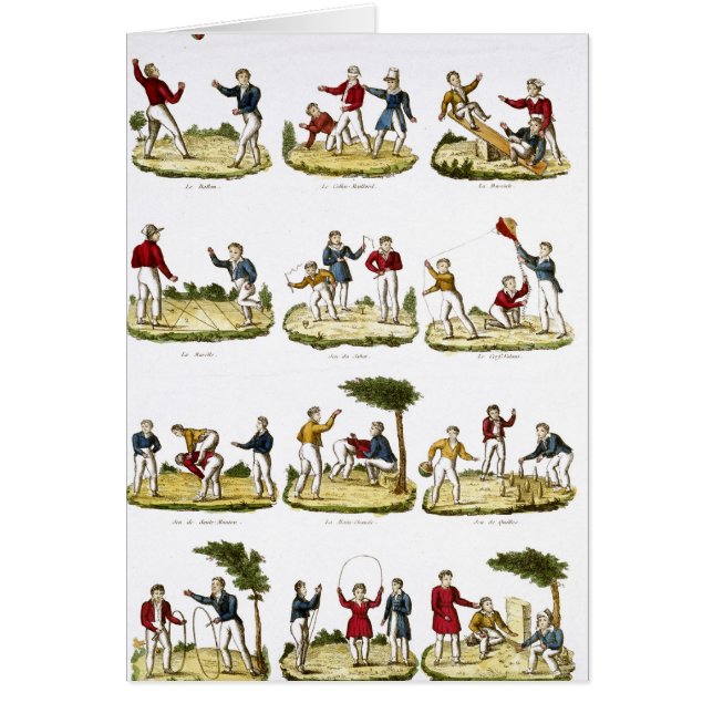 Los juegos de los niños, 1810 (Frente)