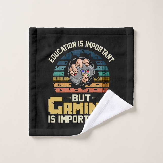 los juegos son más importantes (Toallita)